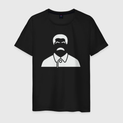 Stalin style – Мужская футболка хлопок с принтом купить со скидкой в -20%