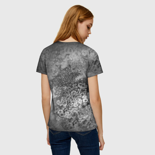 Женская футболка 3D Эффект варёнки, цвет 3D печать - фото 4