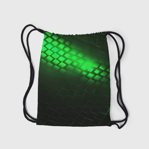 Рюкзак-мешок 3D CSGO green light logo - фото 7