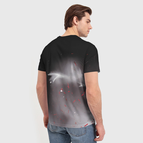 Мужская футболка 3D Кибернетический монстр, цвет 3D печать - фото 4