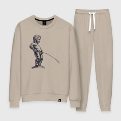 Женский костюм хлопок Писающий мальчик