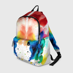 Рюкзак 3D Цветная монотипия - поп-арт
