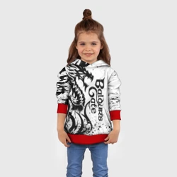 Детская толстовка 3D Балдурс гейт 3 - дракон - фото 2