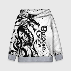 Детская толстовка 3D Балдурс гейт 3 - дракон