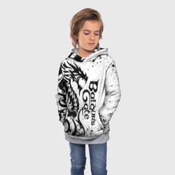 Детская толстовка 3D Балдурс гейт 3 - дракон - фото 2