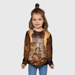 Детский лонгслив 3D Герои Little nightmares 3 - фото 2