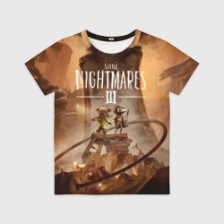 Детская футболка 3D Герои Little nightmares 3