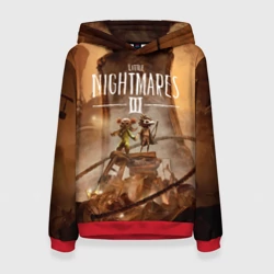 Женская толстовка 3D Герои Little nightmares 3