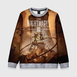 Детский свитшот 3D Герои Little nightmares 3