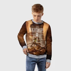 Детский свитшот 3D Герои Little nightmares 3 - фото 2