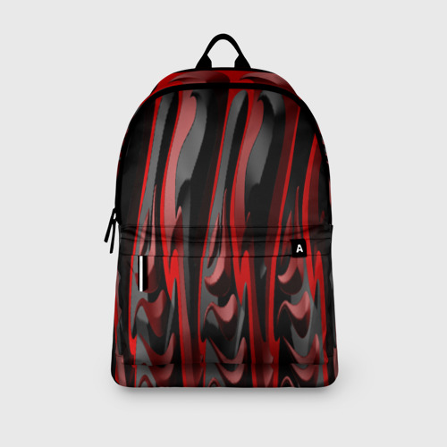 Рюкзак 3D Пластик красно-черный - фото 4