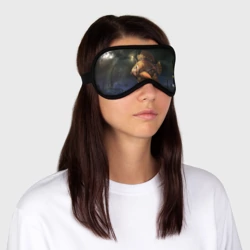 Маска для сна 3D Рыба-дирижабль в ночи - фото 2