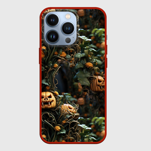 Чехол для iPhone 13 Pro Hallowen приходит, цвет красный