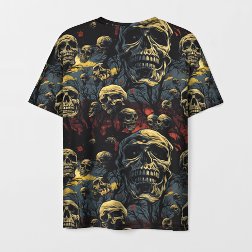 Мужская футболка 3D Крик ужаса, цвет 3D печать - фото 2