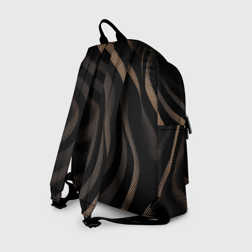 Рюкзак 3D Черный абстрактный узор - фото 2