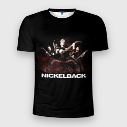 Мужская футболка 3D Slim Nickelback brutal