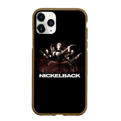 Чехол для iPhone 11 Pro матовый Nickelback brutal