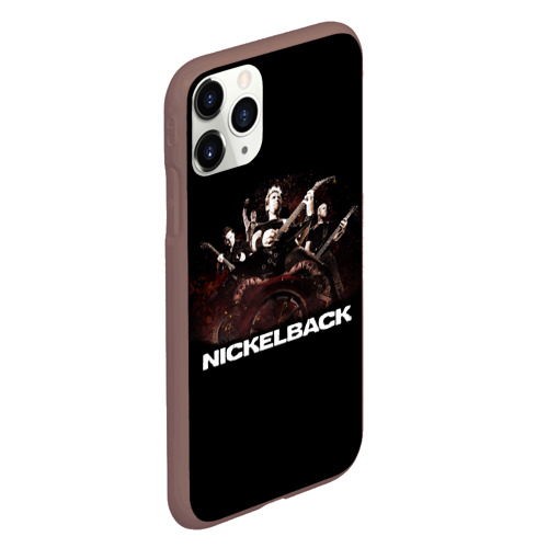 Чехол для iPhone 11 Pro матовый Nickelback brutal - фото 3