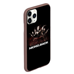 Чехол для iPhone 11 Pro Max матовый Nickelback brutal - фото 2