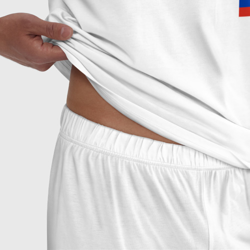 Мужская пижама хлопок Домбай Карачаево-Черкесская Республика, цвет белый - фото 6