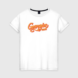 Женская футболка хлопок Georgia Tbilisi