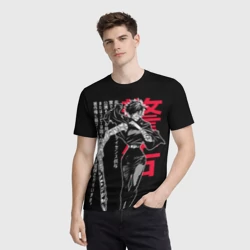 Мужская футболка 3D Маки Зенин - Магическая битва - фото 2