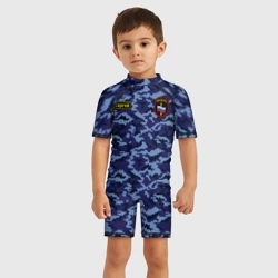 Детский купальный костюм 3D Камуфляж охрана - Сергей - фото 2