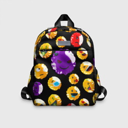 Детский рюкзак 3D Хитрый эмоджи