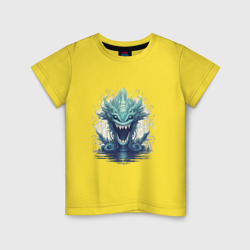 Детская футболка хлопок Водяной демон