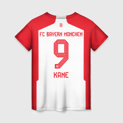 Женская футболка 3D Харри Кейн Бавария Мюнхен форма 23-24 домашняя