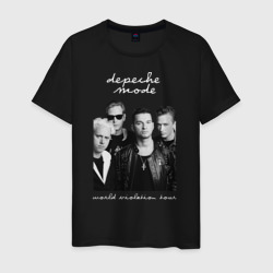 Depeche Mode World Violation Tour Band – Футболка из хлопка с принтом купить со скидкой в -20%