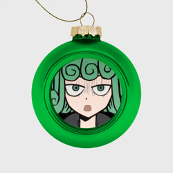 Стеклянный ёлочный шар One Punch Man Tatsumaki