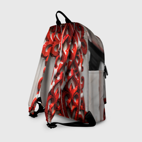 Рюкзак 3D Красно-Черные Импульсы - фото 2