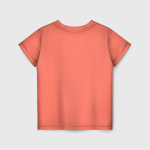 Детская футболка 3D Милый котик на розовом фоне - поп-арт, цвет 3D печать - фото 2