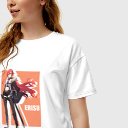 Женская футболка хлопок Oversize Эрис Грейрат - Реинкарнация безработного - фото 2