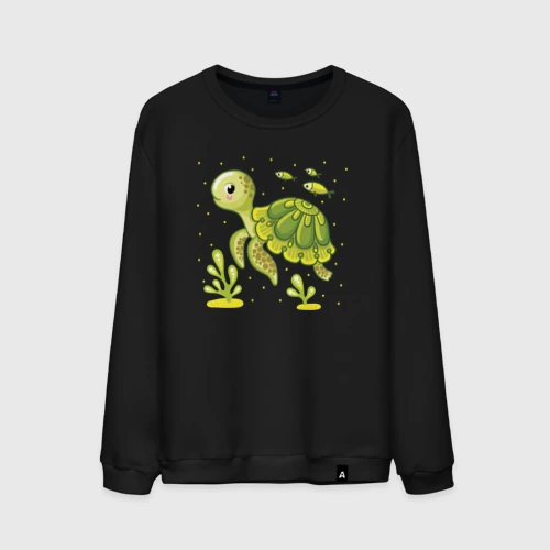 Мужской свитшот хлопок Green turtle