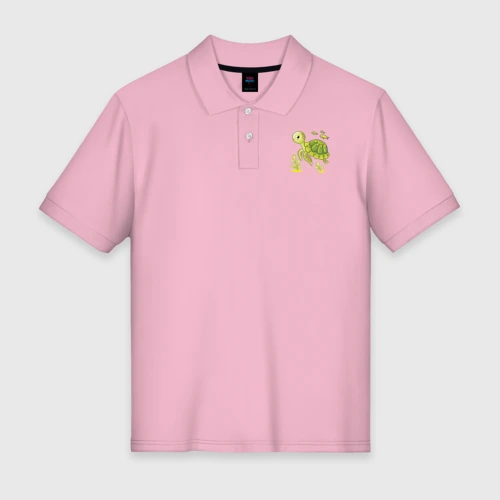 Мужское поло хлопок Green turtle