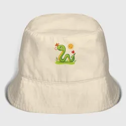 Женская панама хлопок Змейка