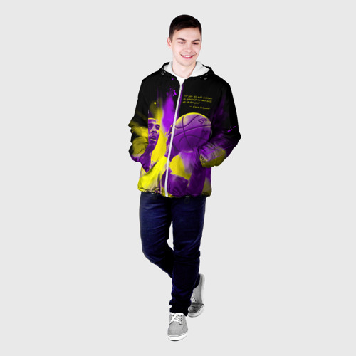 Мужская куртка 3D Цитата - Коби Брайант, цвет 3D печать - фото 3