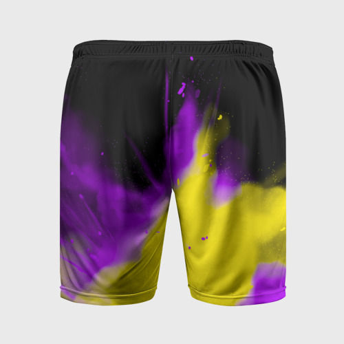 Мужские шорты спортивные Цитата - Коби Брайант, цвет 3D печать - фото 2