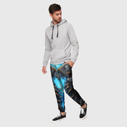Мужские брюки 3D Энергетический доспех космодесантника - фото 2