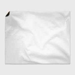 Плед с принтом Доберман в стиле Фолк Арт для любого человека, вид спереди №4. Цвет основы: 3d (велсофт)