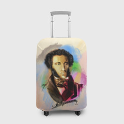 Чехол для чемодана 3D А. Пушкин