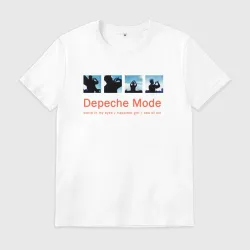 Мужская футболка хлопок Depeche Mode - World In My Eyes Single