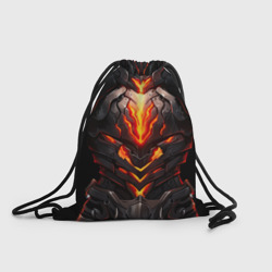 Рюкзак-мешок 3D Огненный доспех рыцаря Elden Ring