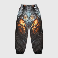 Женские джоггеры оверсайз 3D Огненный доспех рыцаря Dark Souls