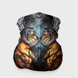 Бандана-труба 3D Огненный доспех рыцаря Dark Souls