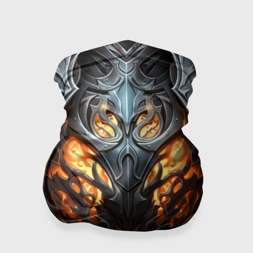 Бандана-труба 3D Огненный доспех рыцаря Dark Souls