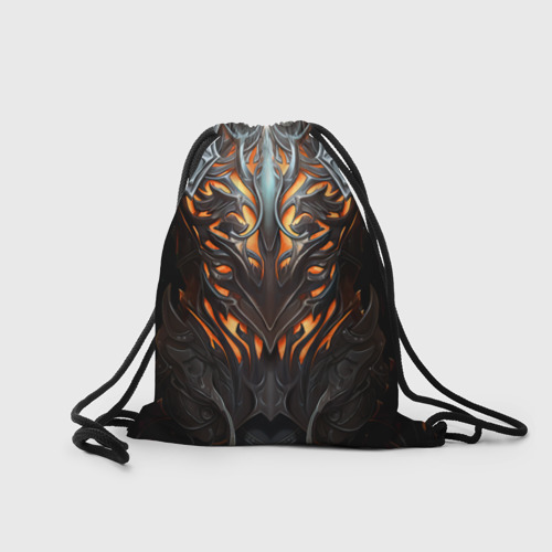 Рюкзак-мешок 3D Огненный доспех рыцаря Dark Souls - фото 2