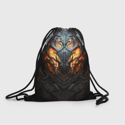Рюкзак-мешок 3D Огненный доспех рыцаря Dark Souls